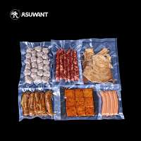 Clear Transparent Vacuum Food Packing Plastic Bag For Meat Pork Beef Sea Food